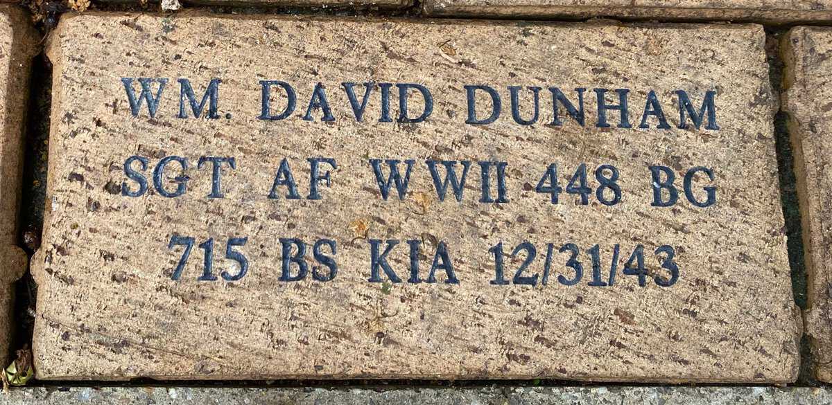 SGT Wm. David Dunham