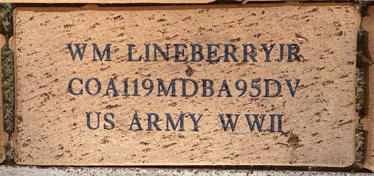 W M Lineberry, Jr.