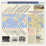 Map of American Conflicts in the 20th Century