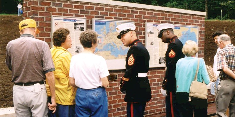 Guilford County Veterans Memorial Ring of Walls