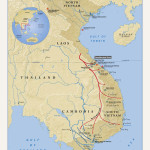 Map of Vietnam War