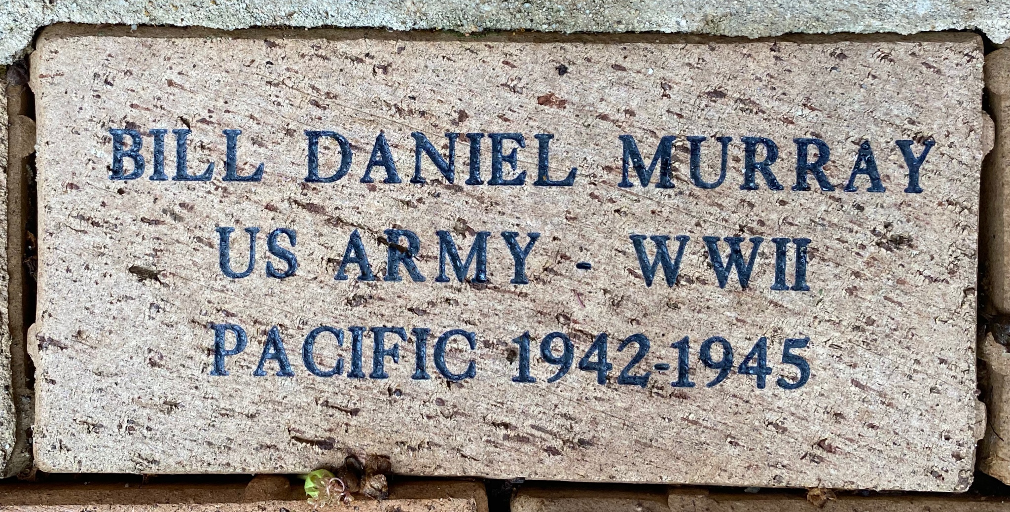 BILL DANIEL MURRAY US ARMY - WWII PACIFIC 1942-1945