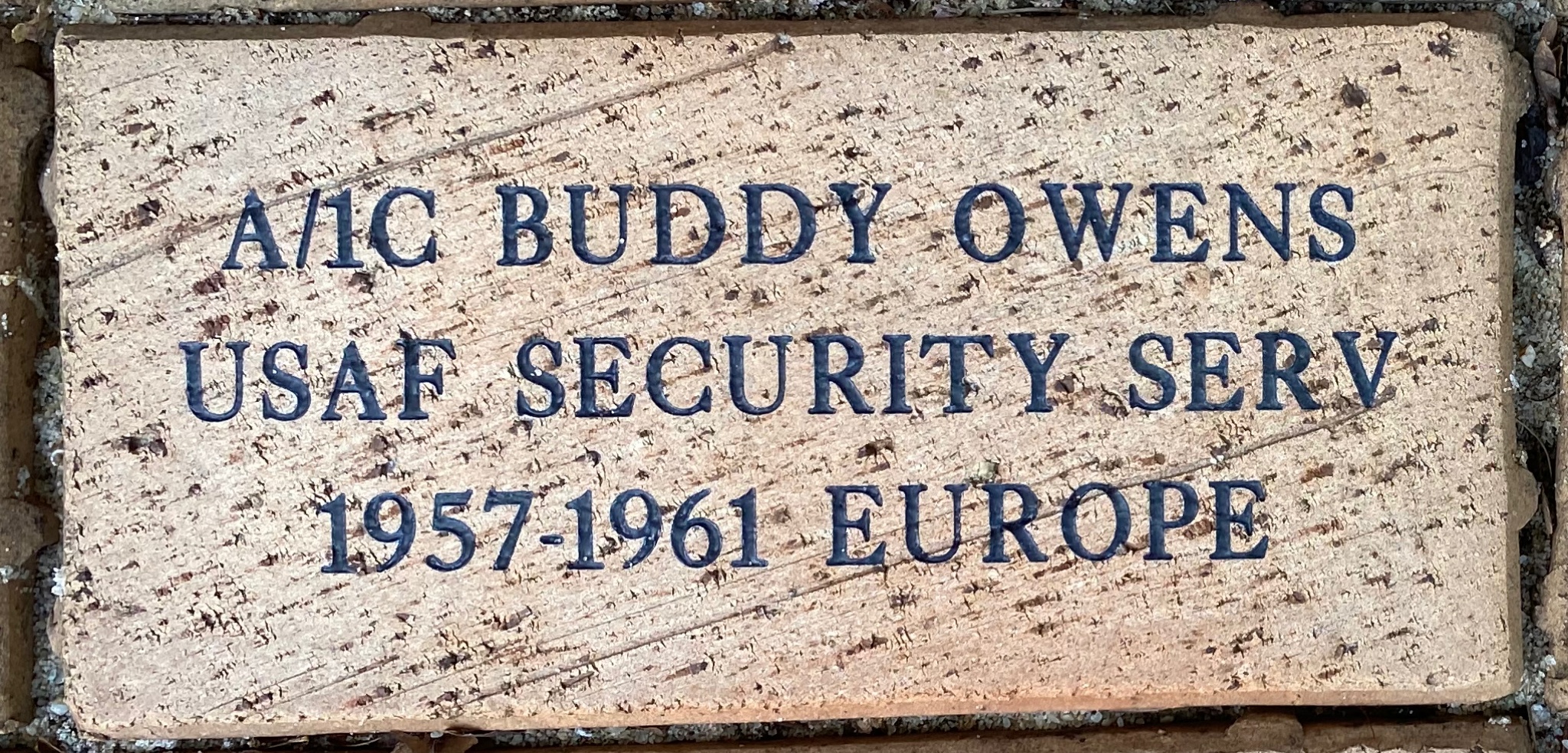 A/1C BUDDY OWENS USAF SECURITY SERVICE 1957-1961 EUROPE
