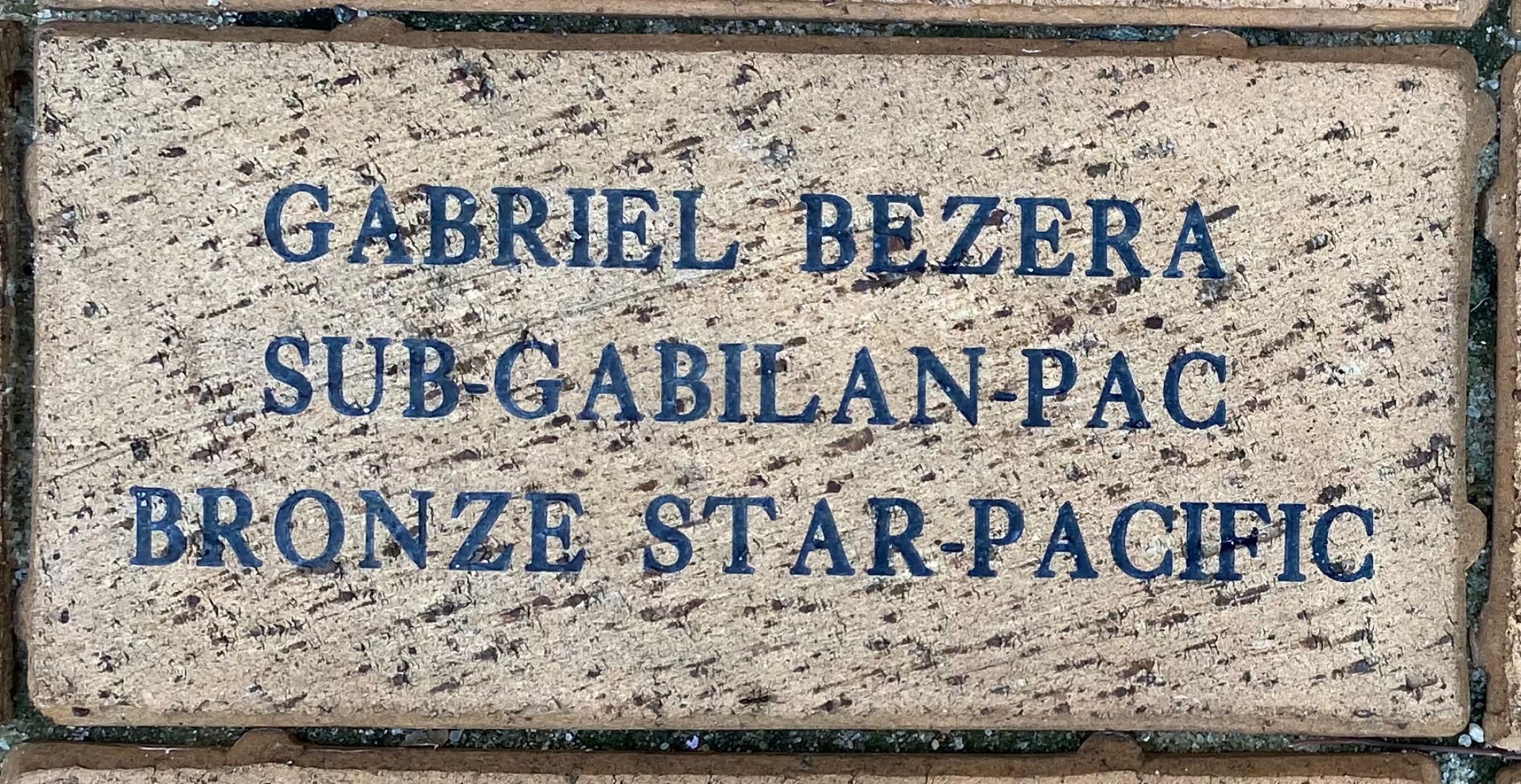 GABRIEL BEZERA SUB-GABILAN-PACIFIC BRONZE STAR-PACIFIC