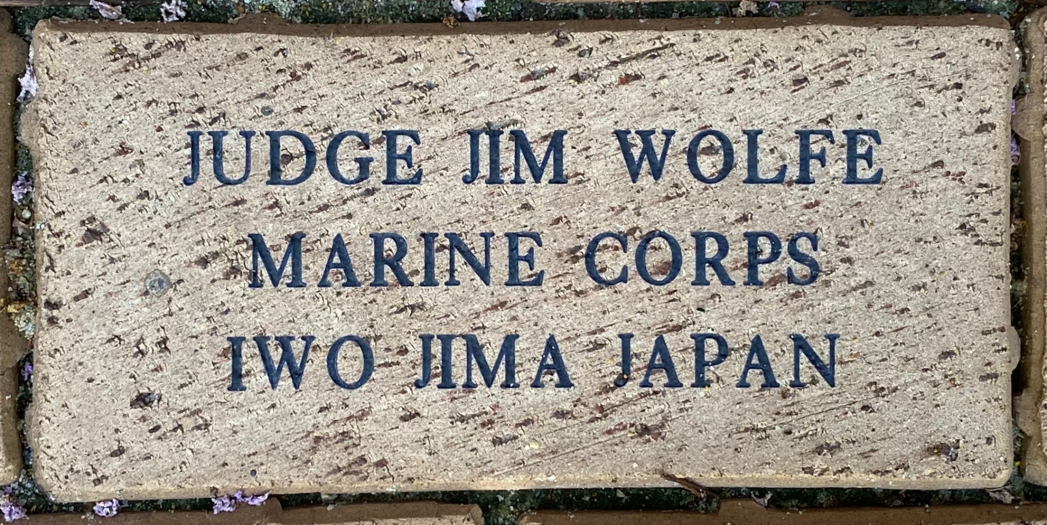 JUDGE JIM WOLFE MARINE CORPS IWO JIMA JAPAN