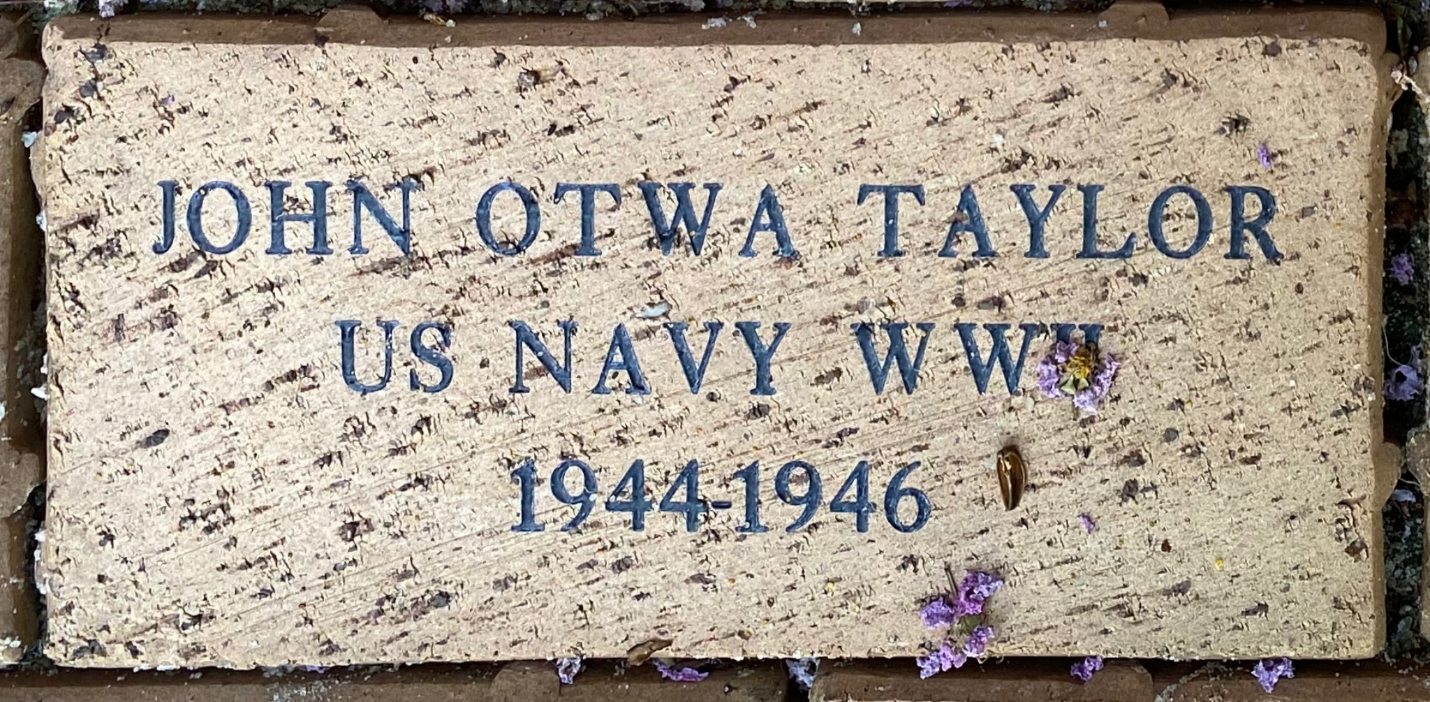JOHN OTWA TAYLOR US NAVY WWII 1944-1946