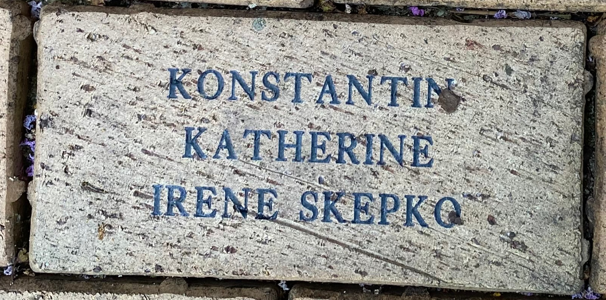 KONSTANTIN KATHERINE IRENE SKEPKO
