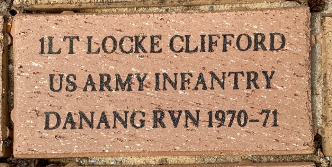 1LT LOCKE CLIFFORD US ARMY INFANTRY DANANG RVN 1970-71
