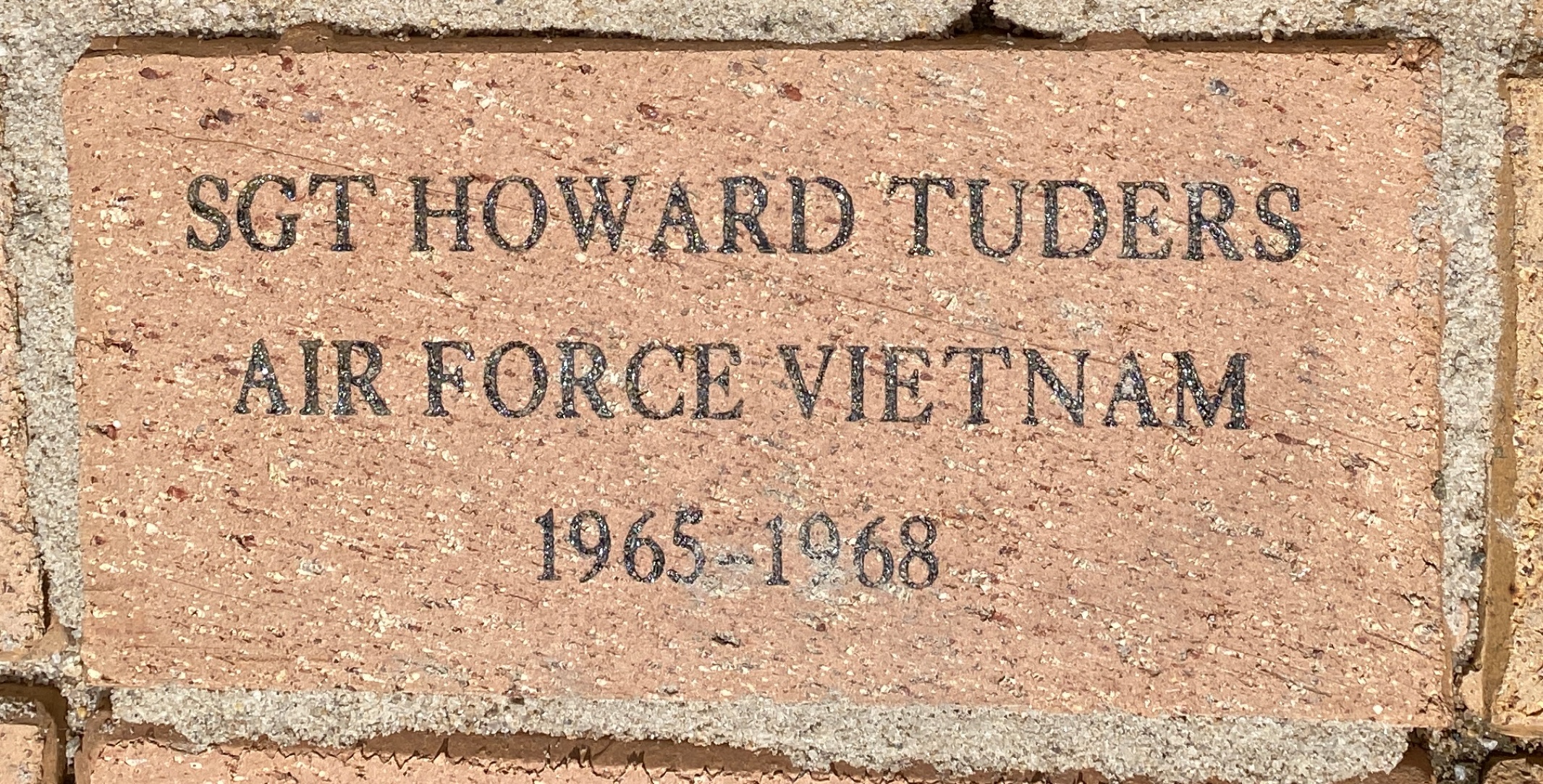 SGT HOWARD TUDERS AIR FORCE VIETNAM 1965-1968