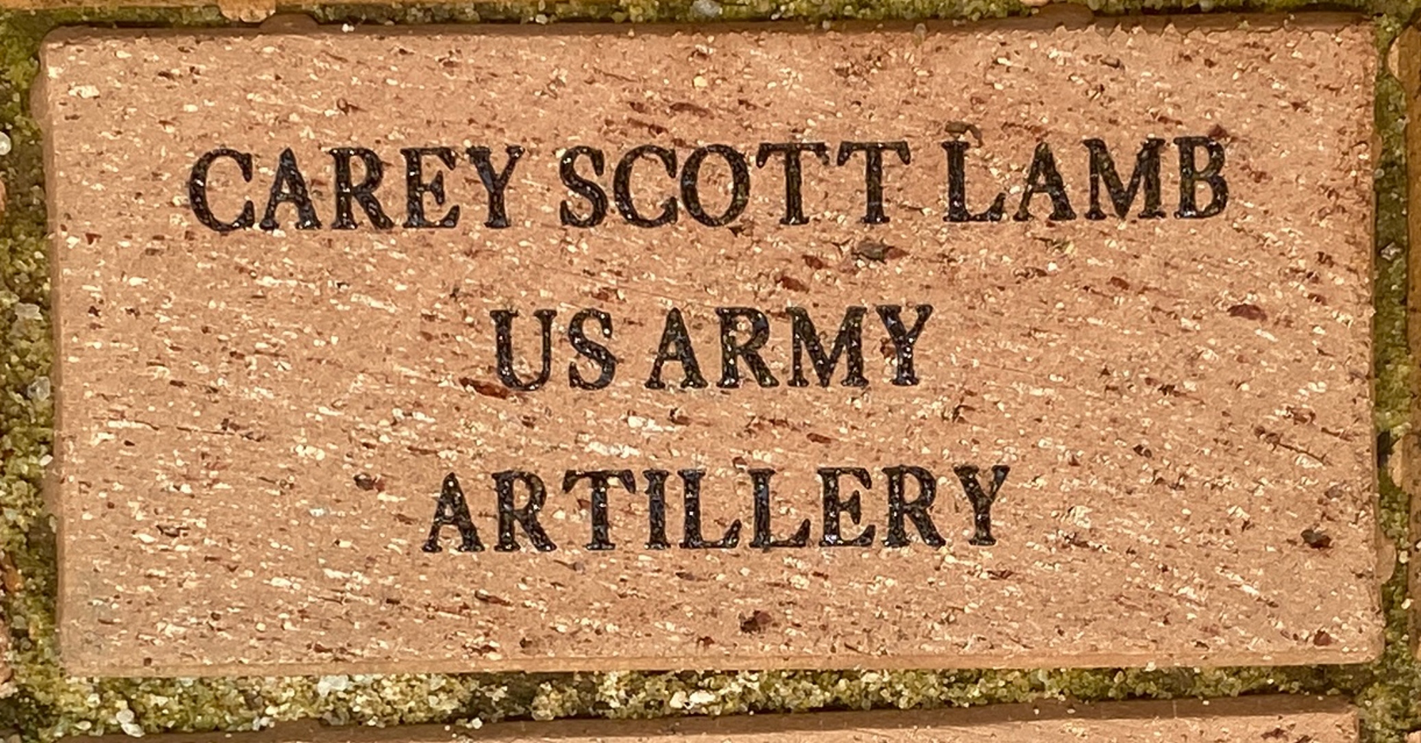 CAREY SCOTT LAMB US ARMY ARTILLERY