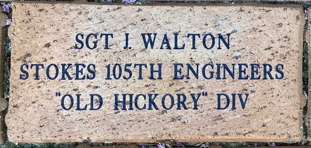 SGT J. Walton