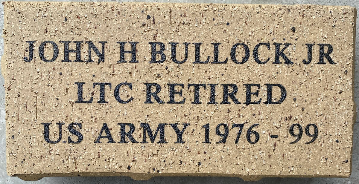 LT COL John H Bullock, Jr