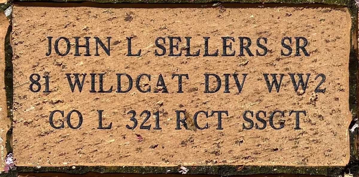 SSGT John L  Sellers, Sr