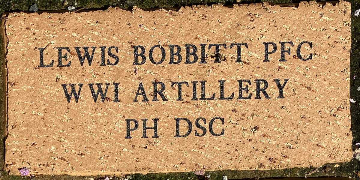 PFC Lewis Bobbitt
