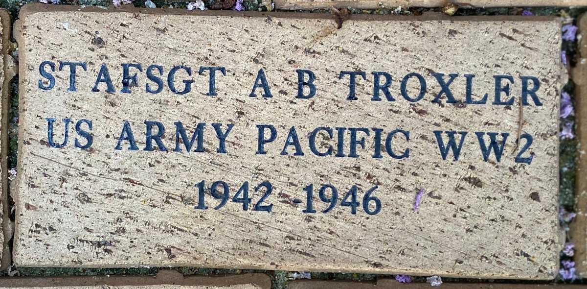 SSGT A.B. Troxler