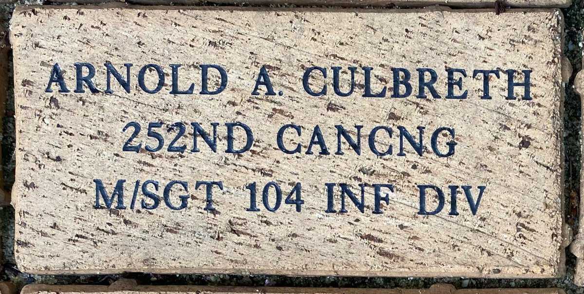 MSGT Arnold A. Culbreth
