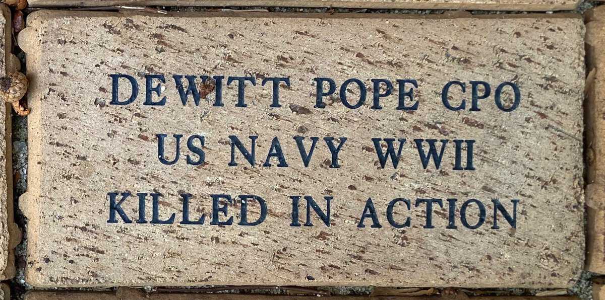 CPO Dewitt Pope