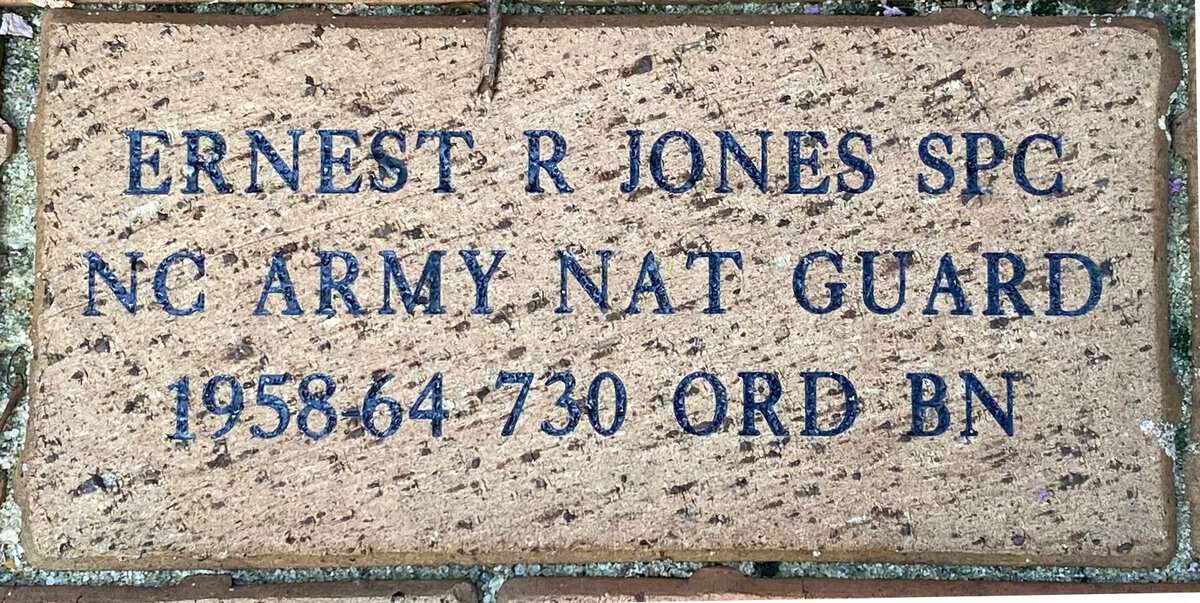 SPC Ernest R Jones