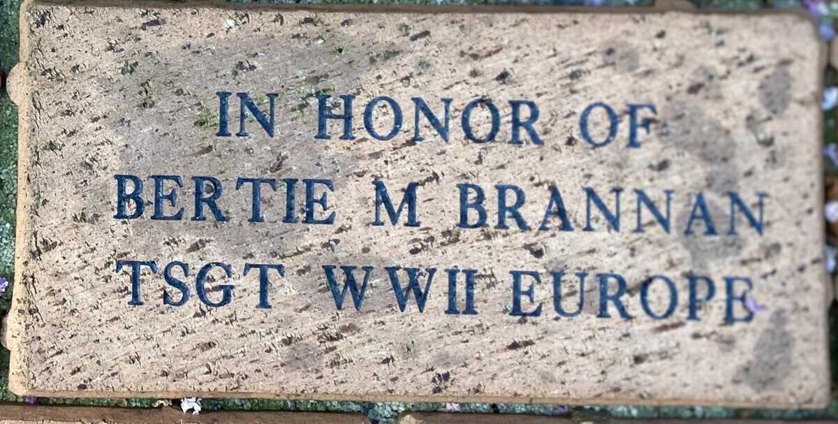 TSGT Bertie M. Brannan