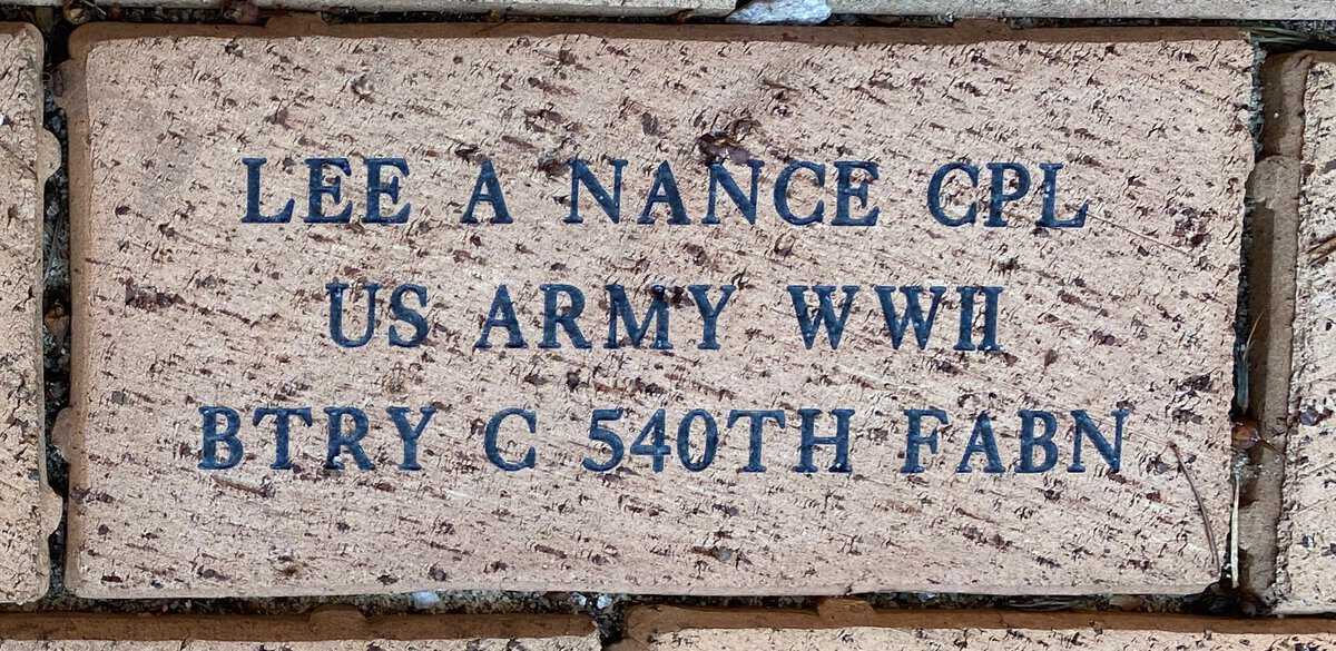CPL Lee A. Nance