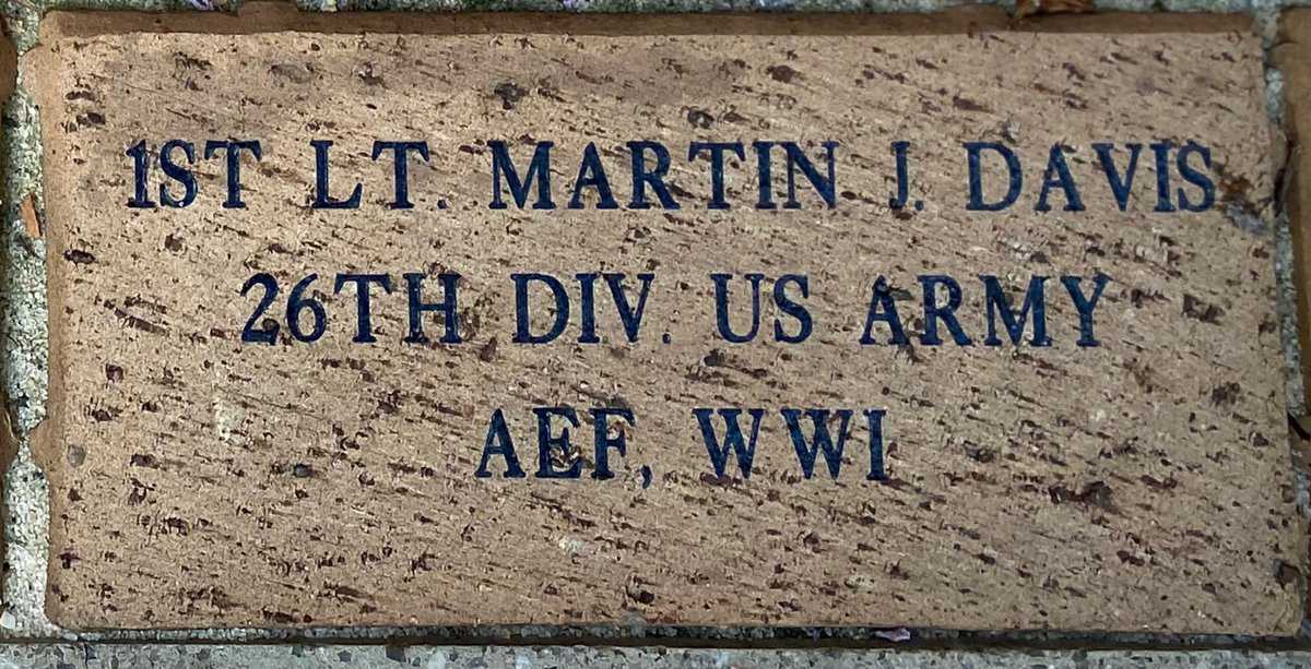 1ST LT Martin J. Davis