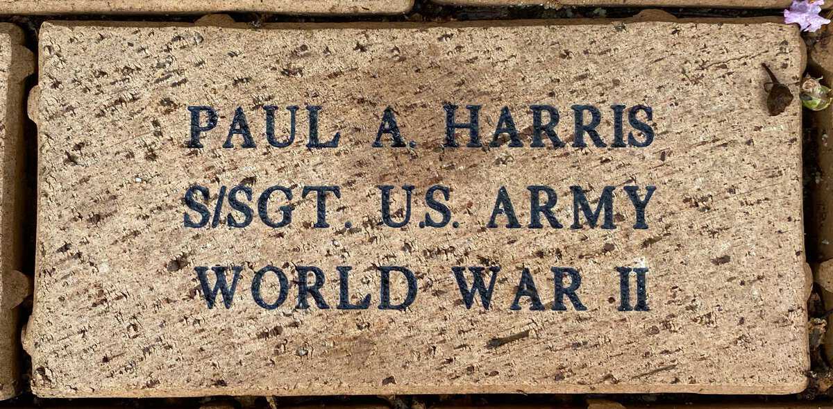 SSGT Paul A. Harris