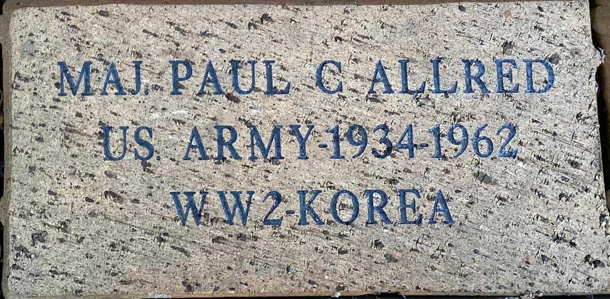 MAJ Paul C Allred