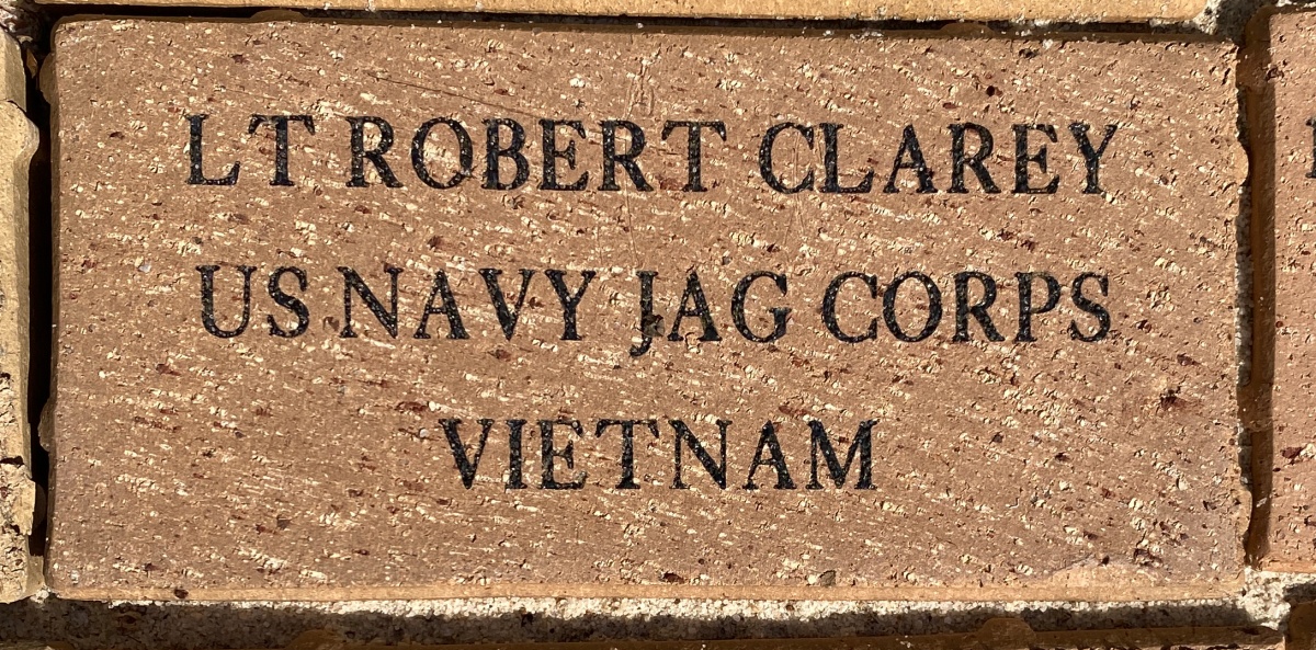 LT ROBERT CLAREY