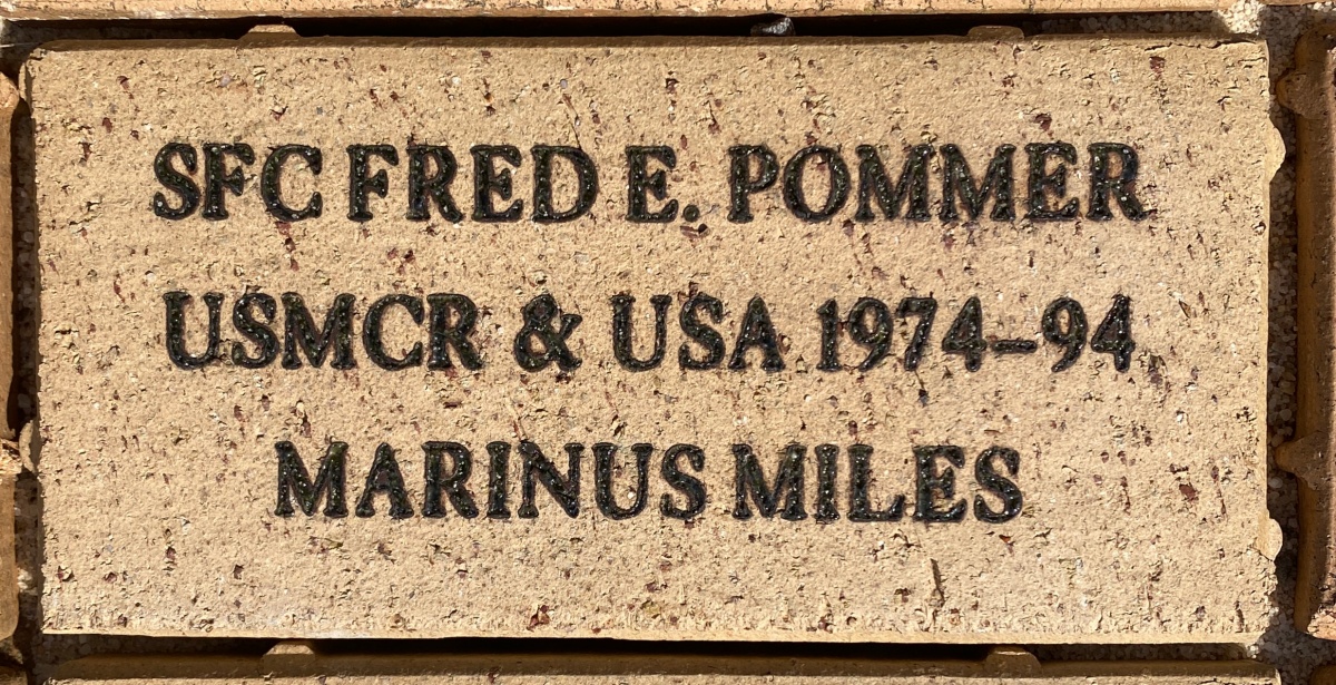 SFC FRED POMMER