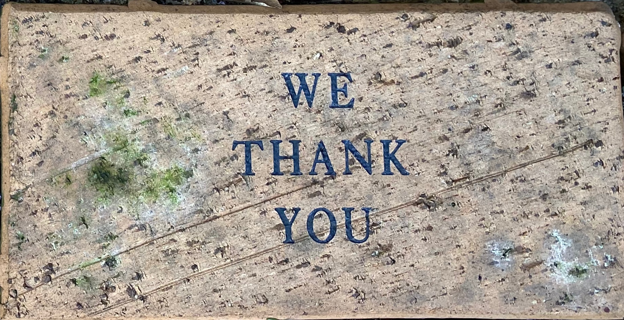 WE THANK YOU