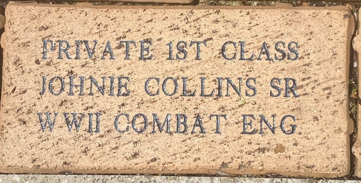 PFC JOHNIE COLLINS, SR