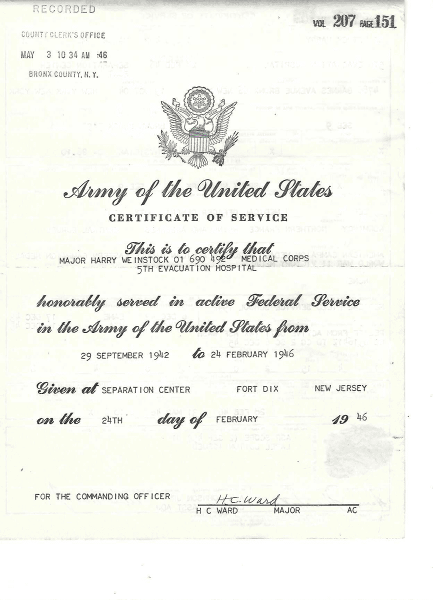 Additional Photos for Harry Weinstock - 2